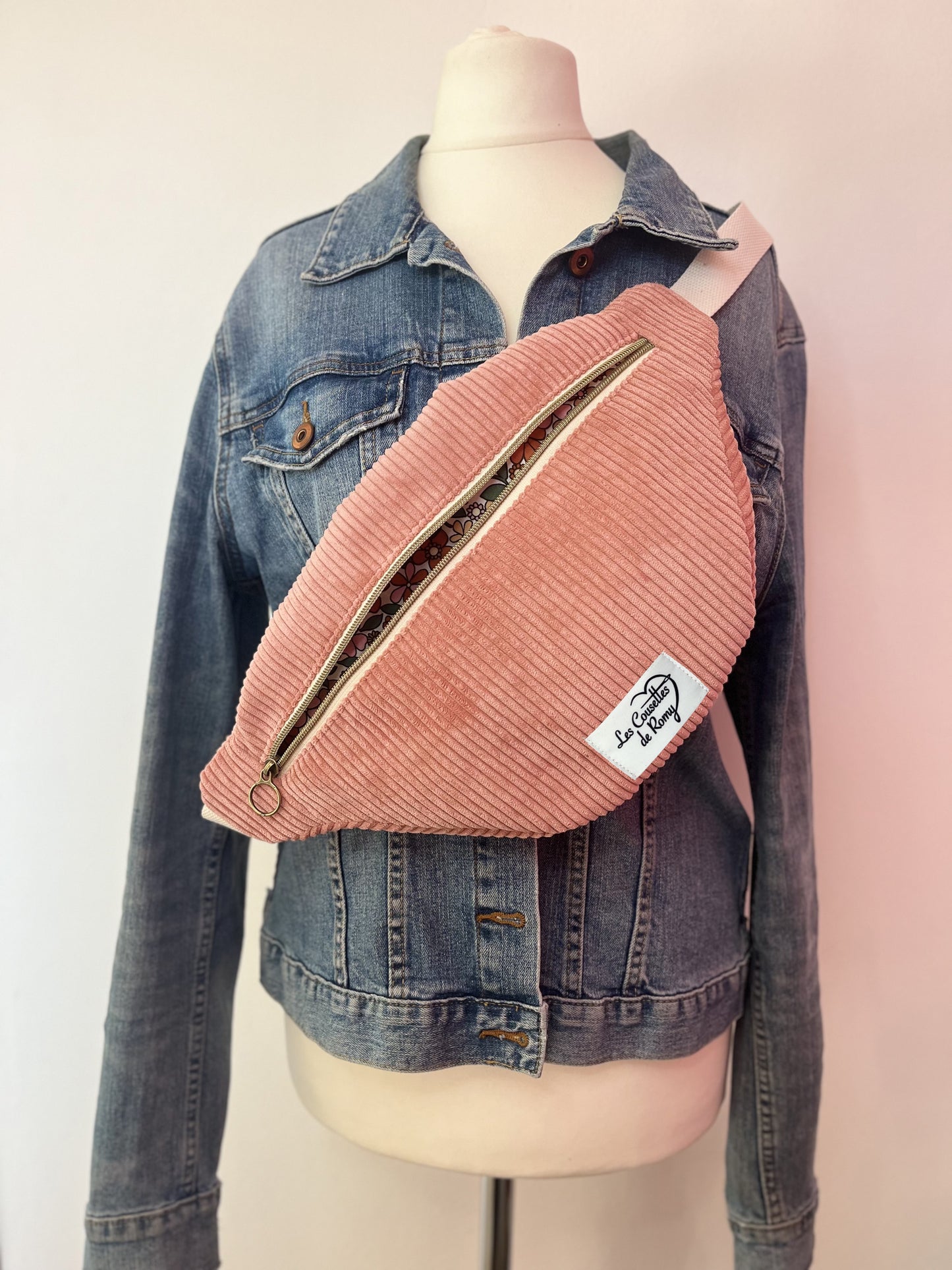 Sac Banane Rose Poudré