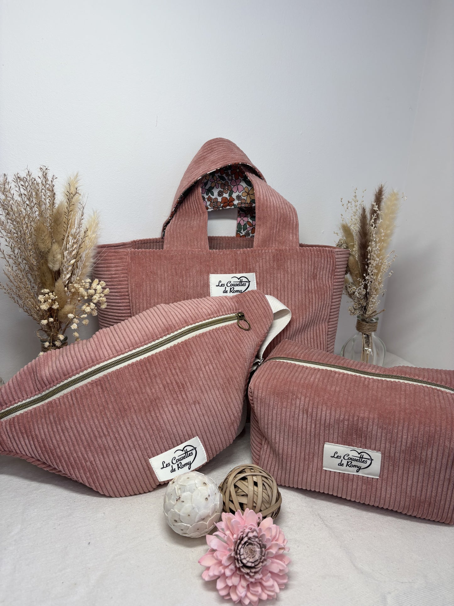 Sac Cabas Rose Poudré