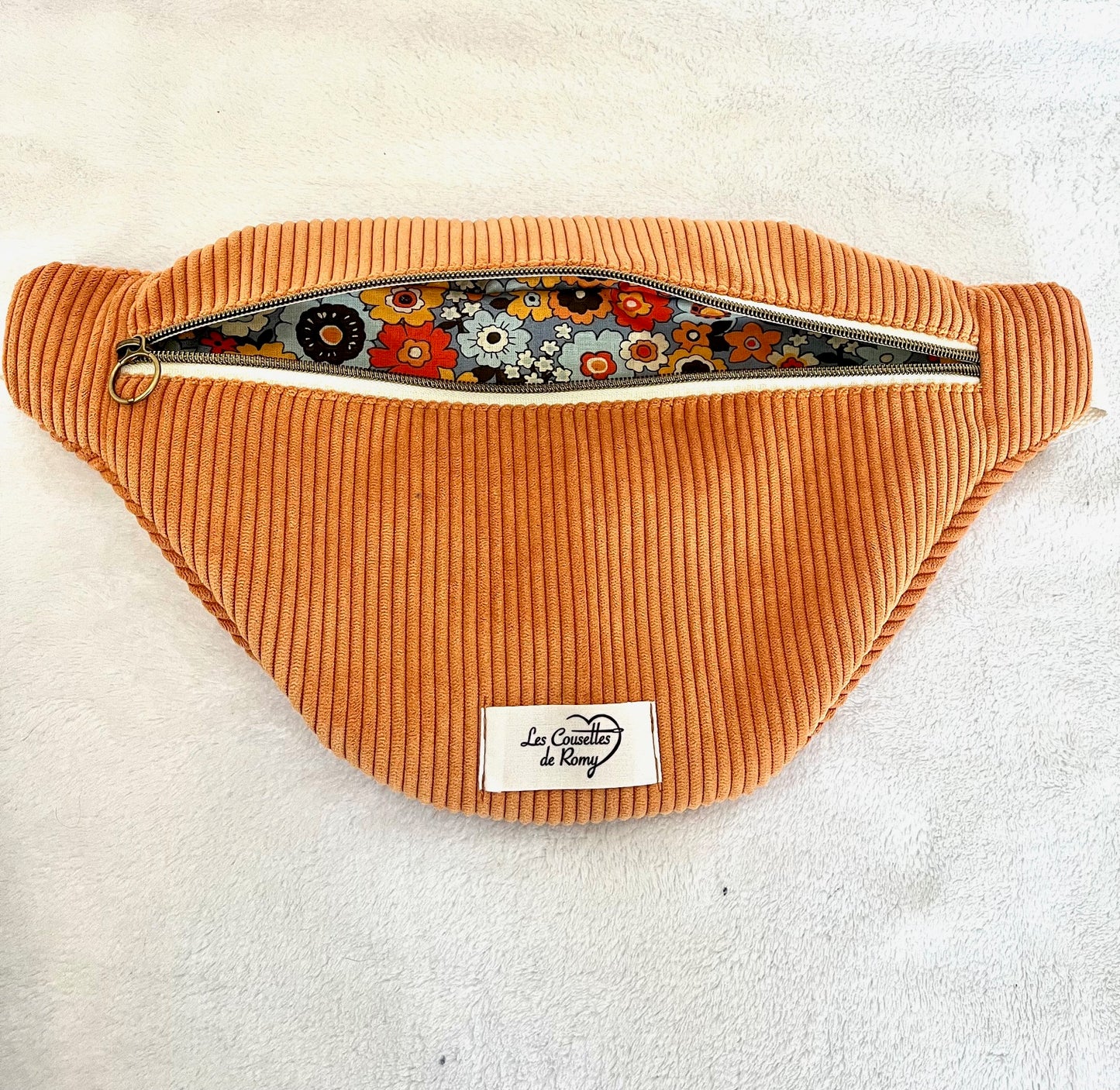Sac Banane Collection "En attendant le Printemps" Abricot