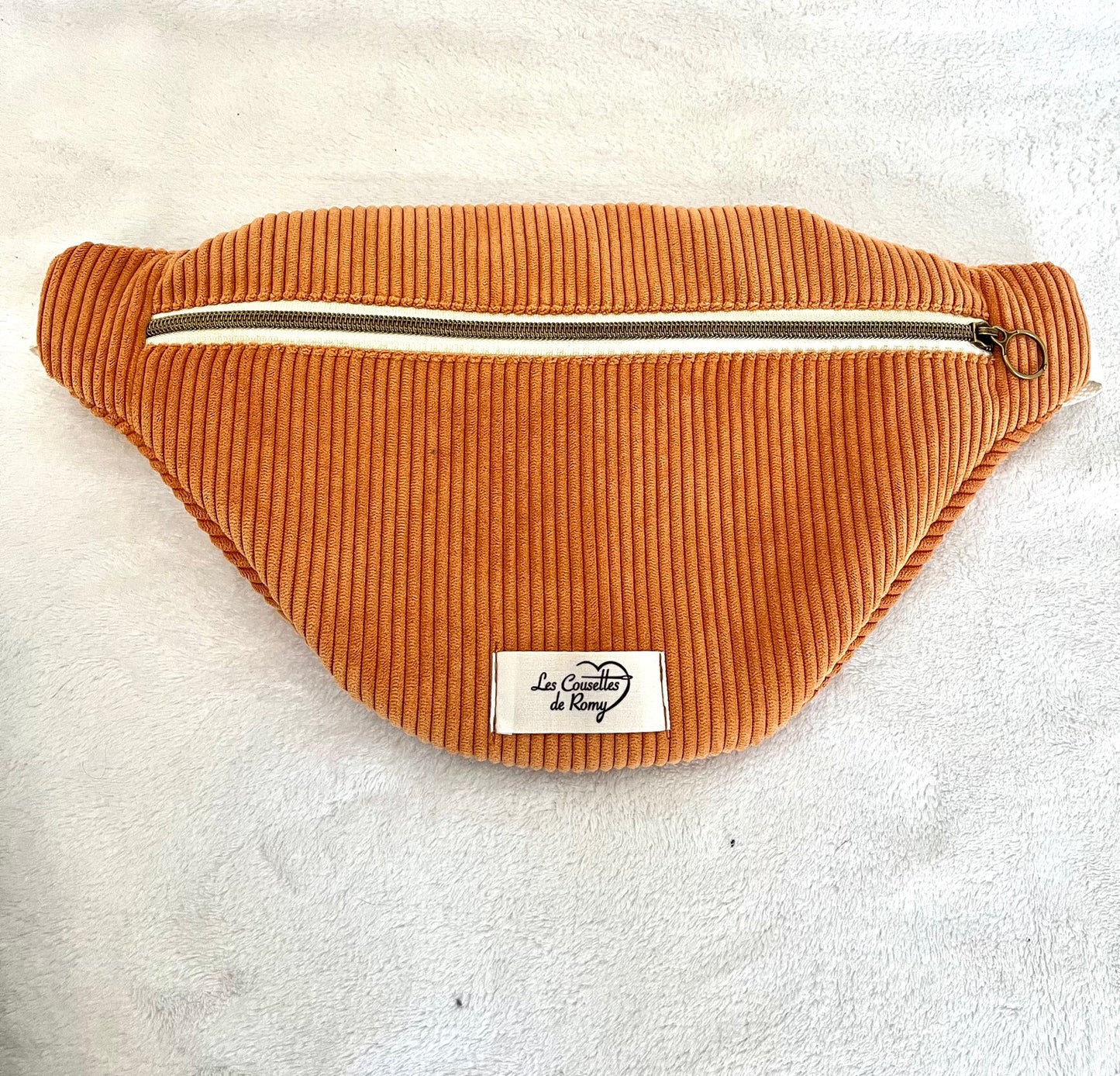 Sac Banane Collection "En attendant le Printemps" Abricot
