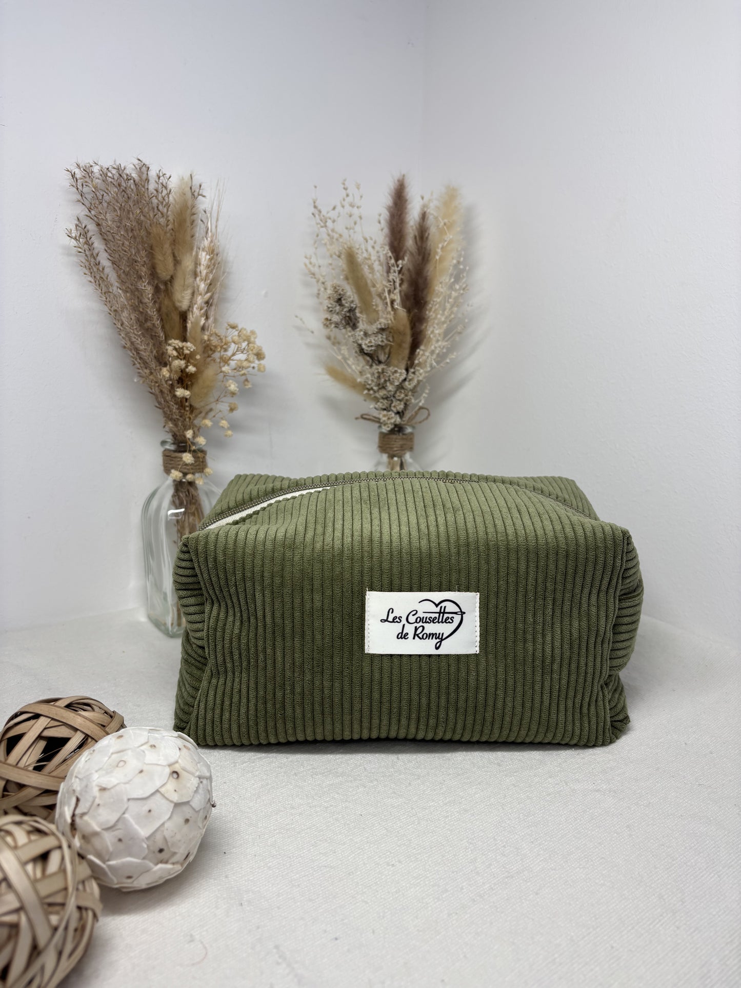 Trousse de Toilette Kaki