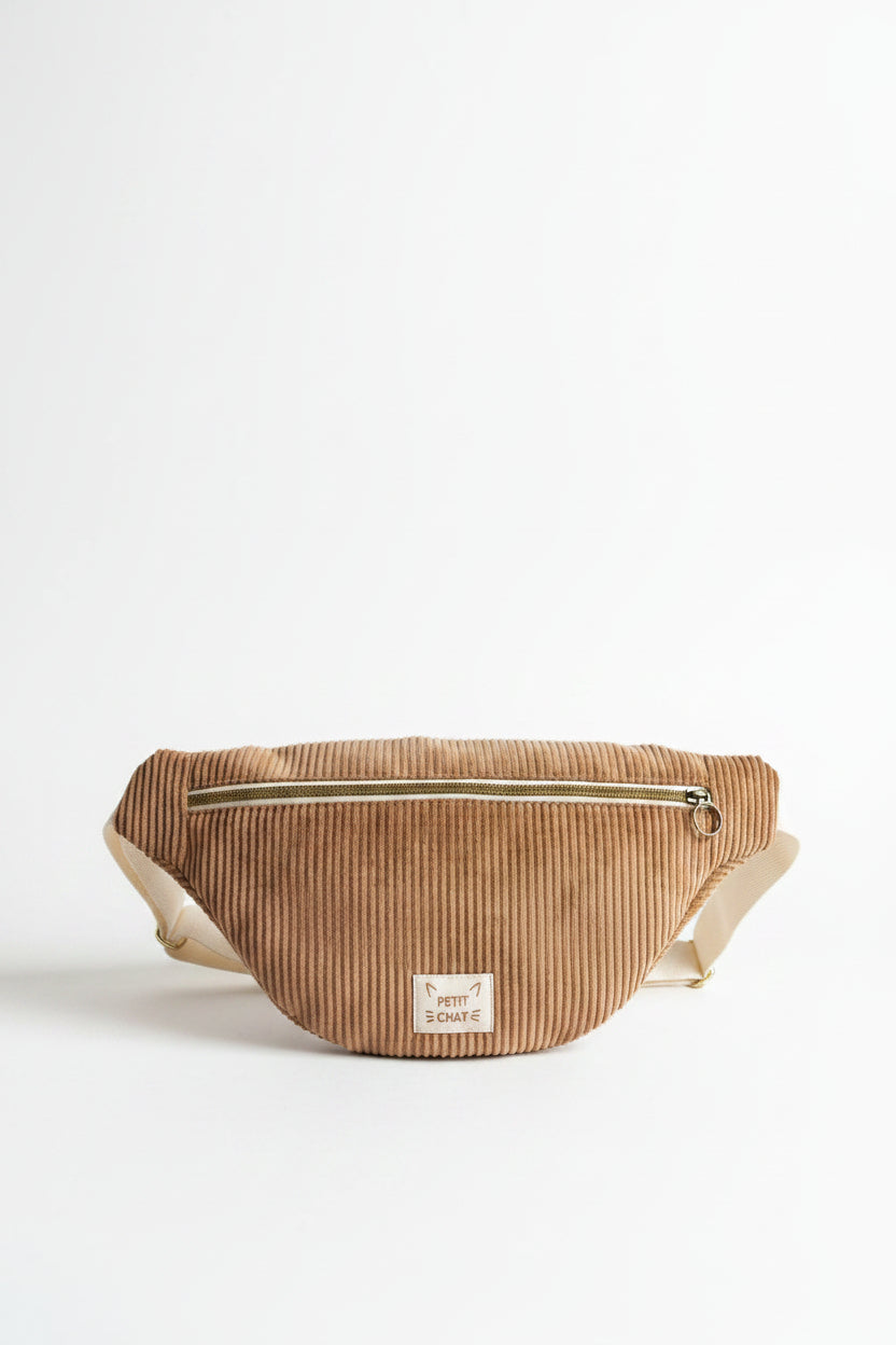 Sac Banane Camel/ Cappuccino