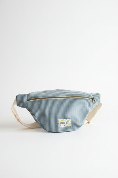 Sac Banane Bleu Denim/ Bleu Marine