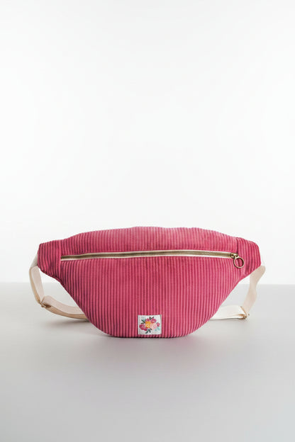 Sac Banane Rose Poudré/ Framboise/Bordeaux
