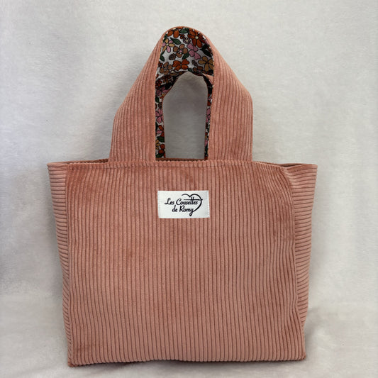 Sac Cabas Rose Poudré