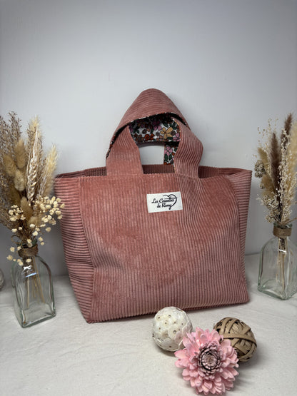 Sac Cabas Rose Poudré