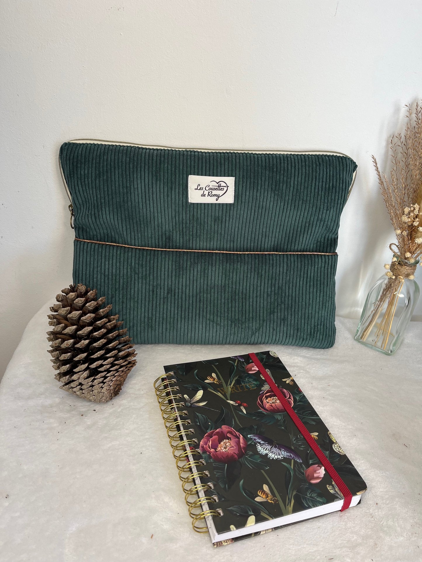 Housse d'Ordinateur Vert sapin