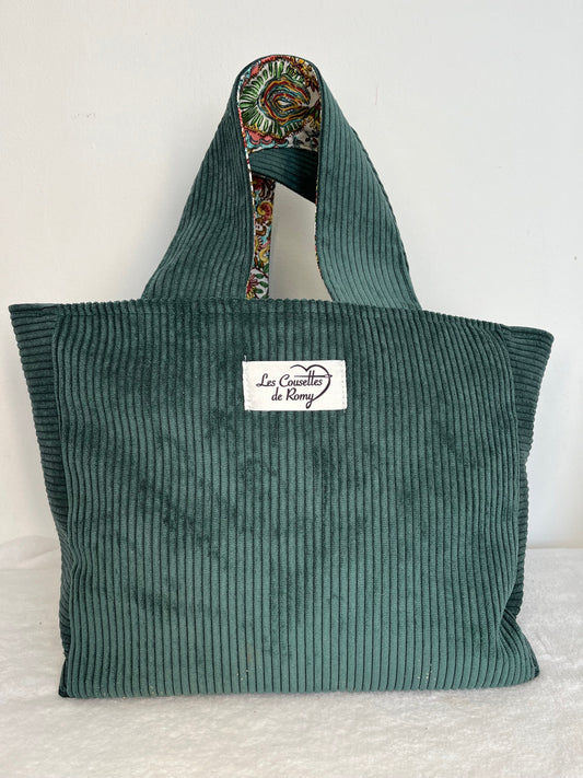Sac Cabas Vert sapin