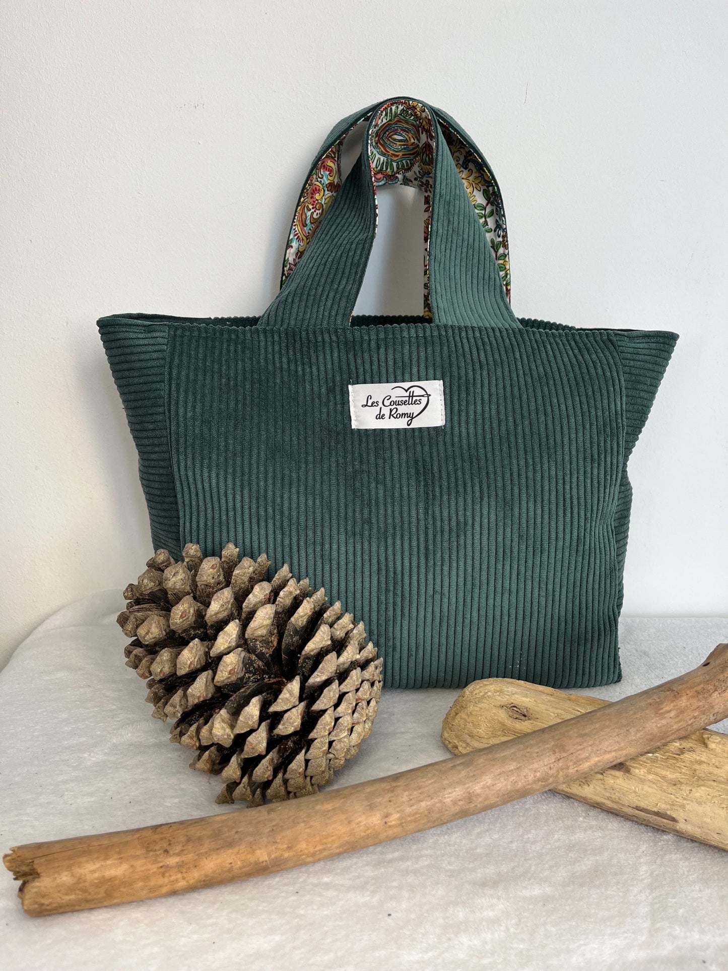 Sac Cabas Vert sapin
