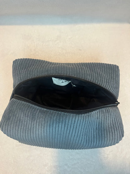 Trousse de Toilette  Collection "En attendant le Printemps" Bleu Jean's
