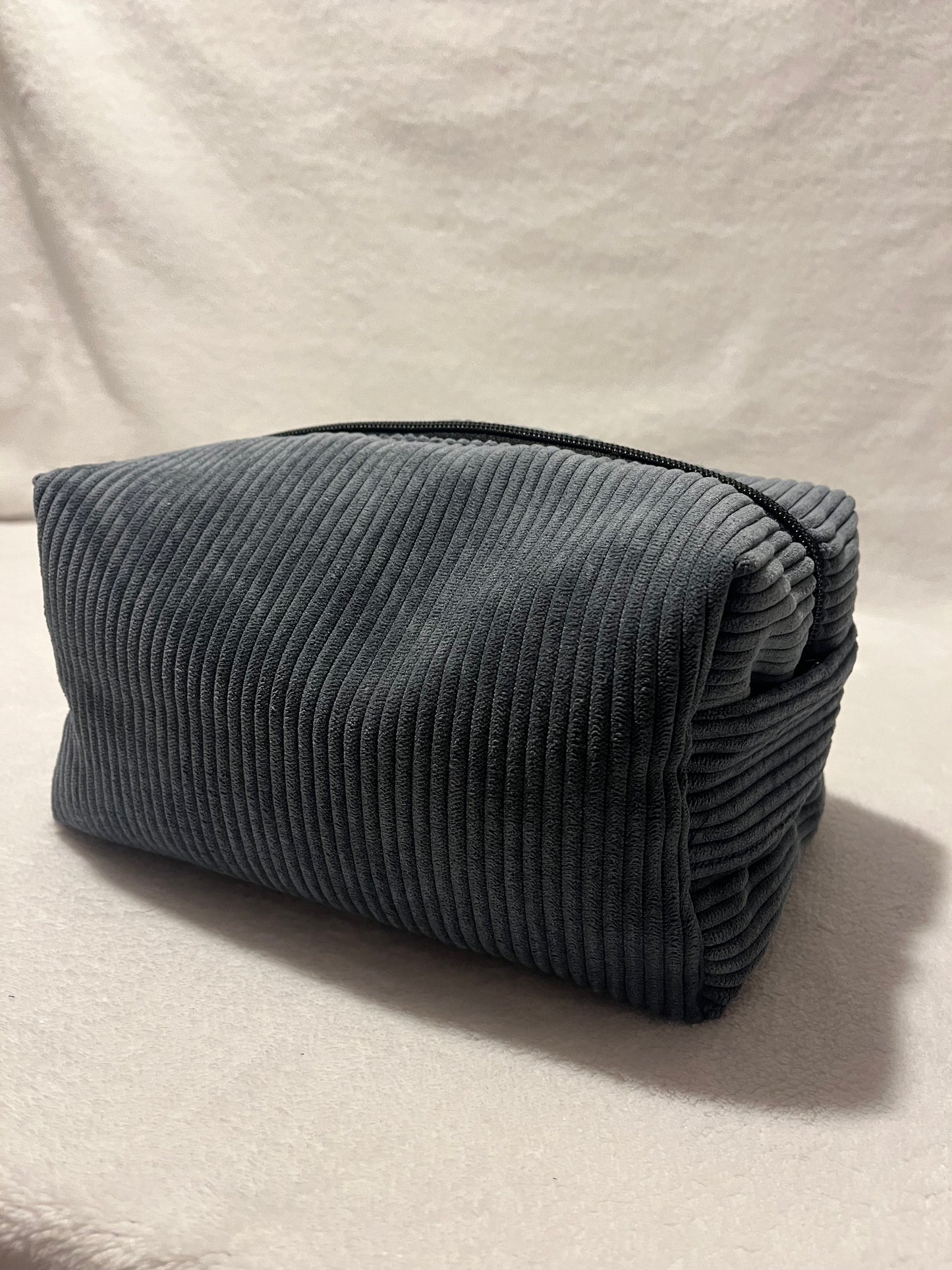 Trousse de Toilette  Collection "En attendant le Printemps" Bleu Jean's