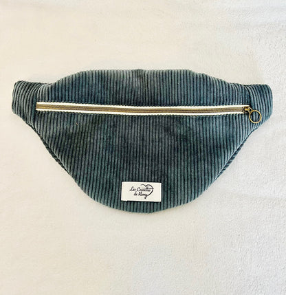 Sac Banane Collection "En attendant le Printemps" Bleu Jean