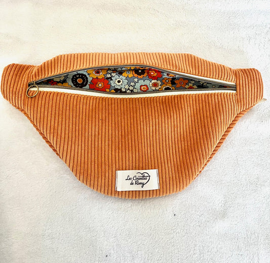 Sac Banane Collection "En attendant le Printemps" Abricot