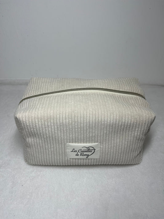 Trousse de Toilette Ecru