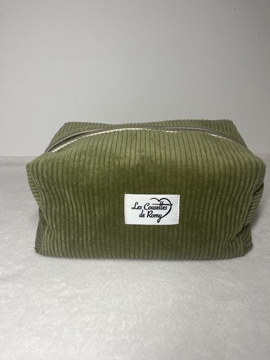 Trousse de Toilette Kaki